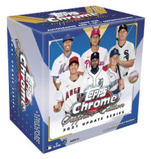 2021 Topps Chrome MLB Baseball Update Series Sapphire Edition Box - 32 Cards