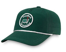 Masters Tournament Green Rope Logo Retro Style Cotton Golf Hat Augusta National