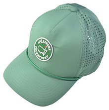 Masters Green Performance Tech Raised Logo Rope Snapback Hat