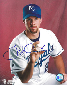 Jeff Austin Autographed Kansas City Royals Studio 8x10 Photo