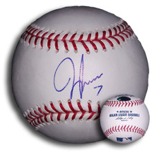 Jeff Francoeur Autographed MLB Baseball Atlanta Braves