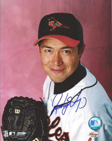 Rodrigo Lopez Autographed Baltimore Orioles 8x10 Photo