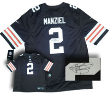Johnny Manziel Signed Cleveland Browns Nike Replica Jersey Full Signature