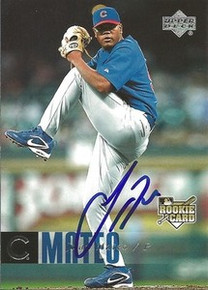 Pittsburgh Pirates Juan Mateo Signed 06 UD Rookie Card