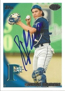 Steve Baron Signed 2010 Topps Pro Debut Card Mariners