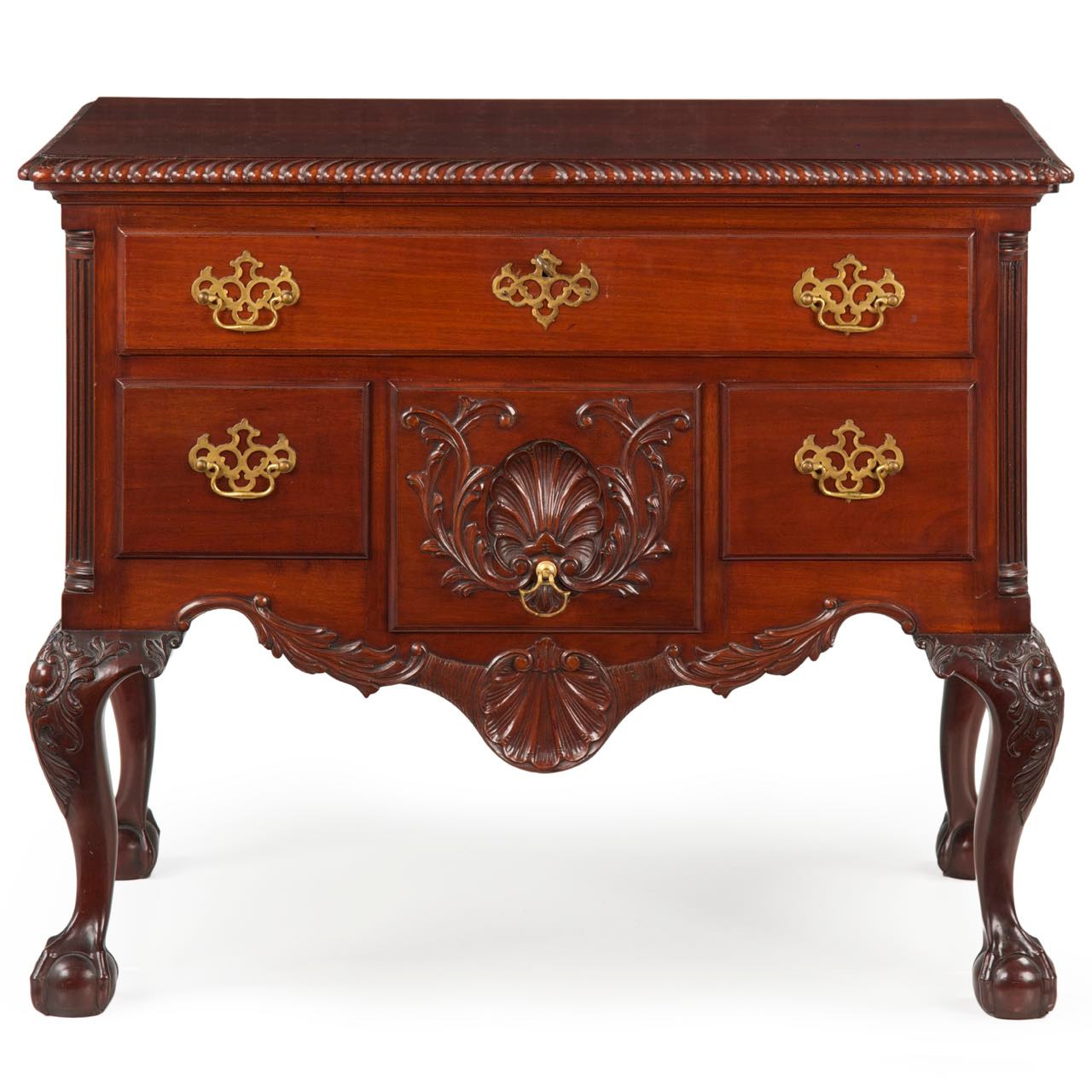Philadelphia Chippendale Carved Mahogany Lowboy C. 1910 Silla Fine Categories. FULL COLLECTION · FURNITURE - Philadelphia Chippendale Carved Mahogany Lowboy C. 1910 Silla Fine