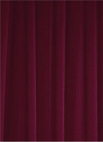 Wine Sheer Dress Fabric