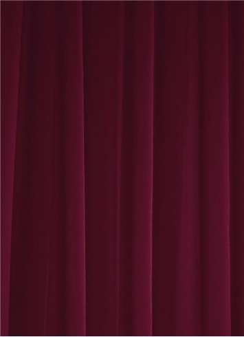 Wine Sheer Dress Fabric