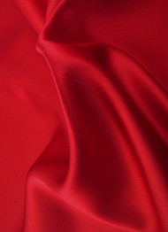 Valentine Red Duchess Satin Fabric