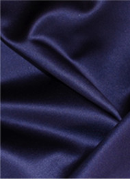 Storm Navy Duchess Satin Fabric