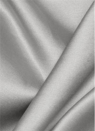 Silver Duchess Satin Fabric