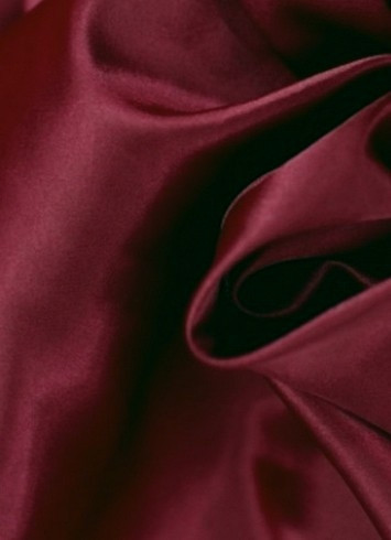 Burgundy Crepe Back Satin Fabric