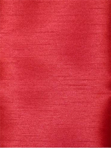 Red Poly Shantung Fabric