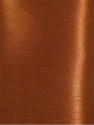 Copper Poly Shantung Fabric