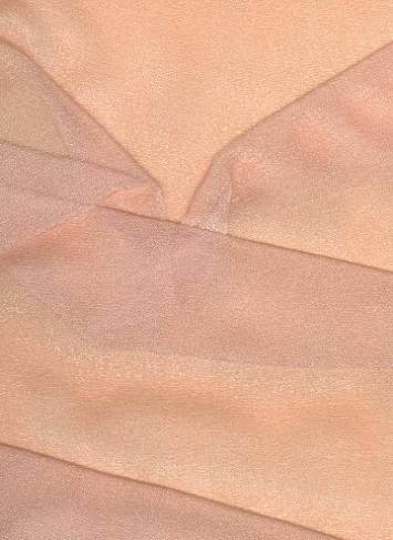 Apricot Sparkle Organza Fabric
