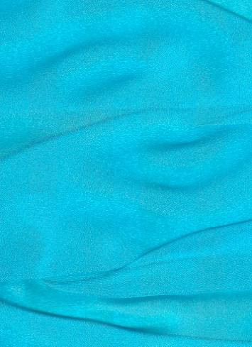 Turquoise Sparkle Organza Fabric