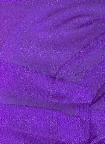 Deep Purple Sparkle Organza Fabric