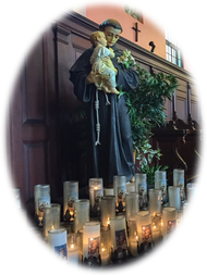 Light a Prayer Candle [at The Shrine of St. Anthony]