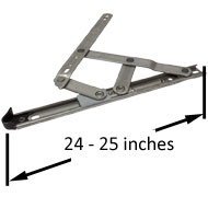 24 Inches 4 Bar Hinges