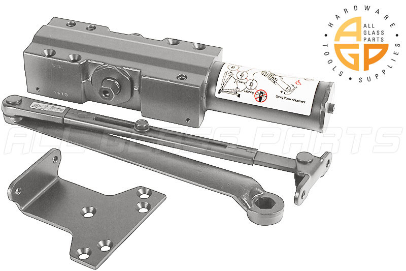 Commercial Door Closer Aluminum All Glass Parts