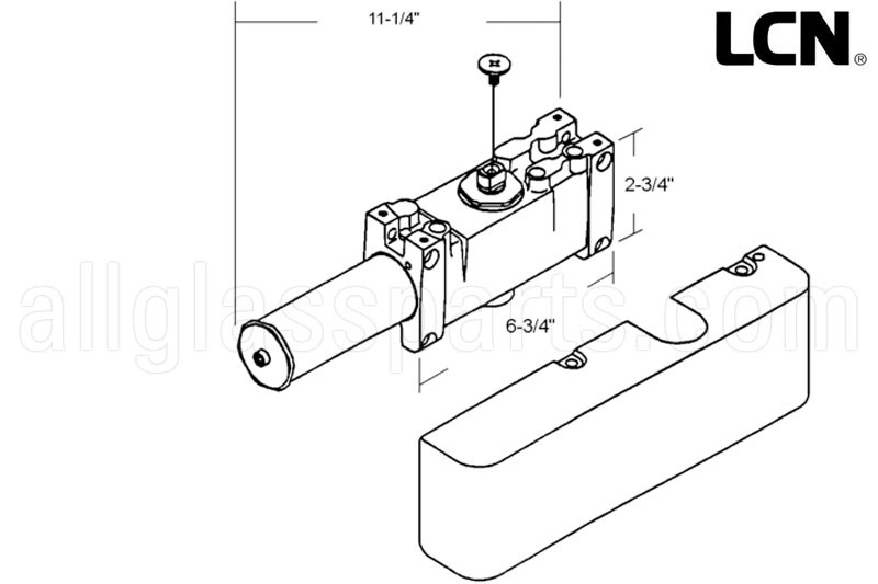 Hold Open Arm For LCN 4041 Closers Duronodic