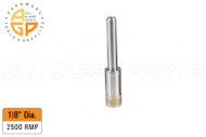 Diamond Core Drill Bits (Sintered, Straight Shank Mount) (1/8'')