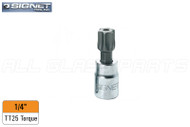 Tamper Torx Bit Socket (1/4'' Drive Size) (TT25 Torque)