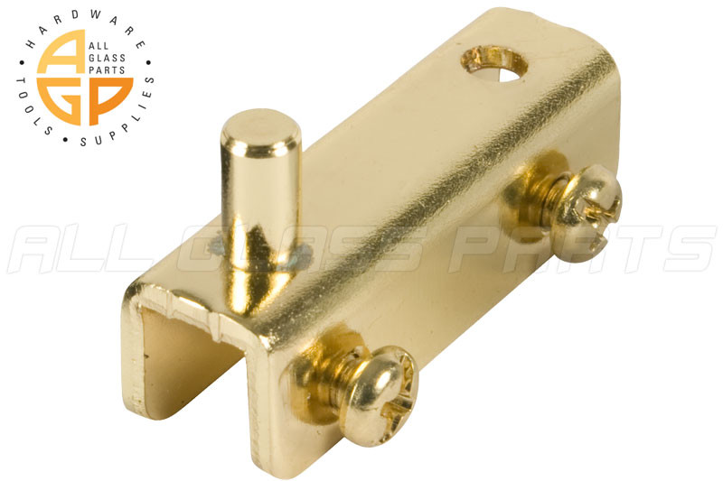 Pivot Door Hinge Brass All Glass Parts