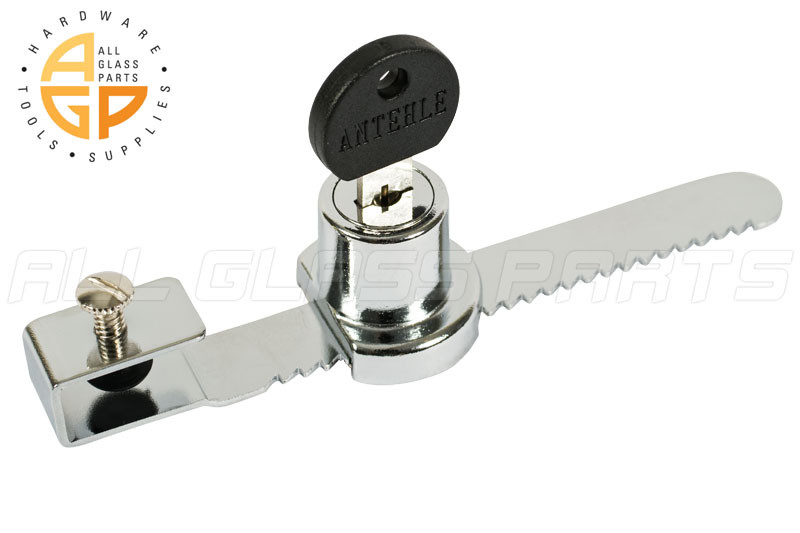 Cabinet Ratchet Lock Keyed Alike All Glass Parts