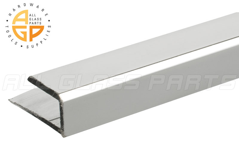J-Bar Top Mirror Mounting Channel Bright Chrome