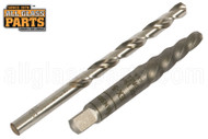 Spiral Extractor and Drill Bit - 537 Series Combo Pack (19/64'')