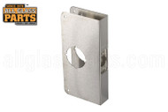 Lock Reinforcer for 1-3/4" Door (Reinforcement Kit) (Silver)