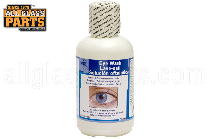 Eyewash Solution All Glass Parts