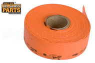 Flagging Tape Roll Ends (Fluorescent Orange)