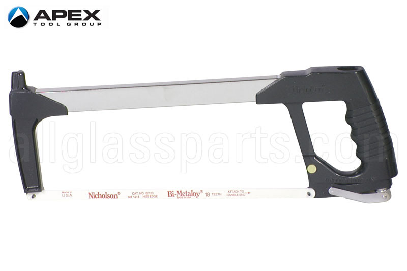 High Tension Hacksaw with 12 Inch Blade | All Glass Parts