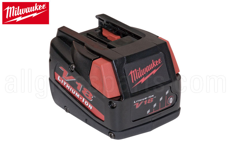 Milwaukee V18 Lithium Ion Battery All Glass Parts