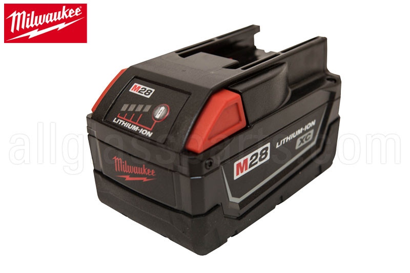 Milwaukee 28V Lithium-Ion Battery | All Glass Parts