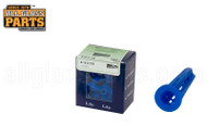 Blue Plastic Screw Anchors (No. 8) (100 Qty)
