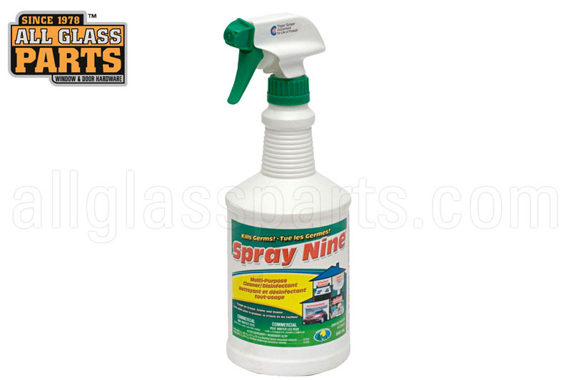 Spray Nine Cleaner All Glass Parts