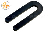 Horseshoe Shims (Black) (Size: 1/4'' x 2'' )