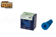 Blue Plastic Screw Anchors (No. 6) (100 Qty)