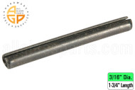 Slotted Spring Tension Pins (3/16" Diameter) (1-3/4'' Size)