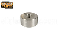 Standoff Bases (2" Diameter) (Brushed Stainless) (Height 1/2")