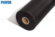Metal Screen Cloth (Black Painted Aluminum) (Phifer) (18'' Width) (100' Length)