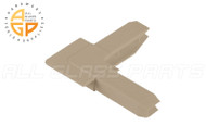 3/8" Window Screen Corner (Flanged) (Beige)