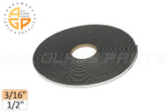Foam Glazing Tape (Adhesive, Single Sided) (Size: 3/16'' x 1/2'' Length: 50 Ft.)