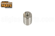 Standoff Bases (1/2" Diameter) (Brushed Stainless) (Height 1/2")