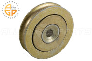Sliding Glass Door Roller (Wheels) (1-13/16'' Diameter) (3/8'' Width) (1/4'' Inside Dia.)