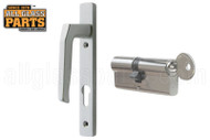 Multi-Point Door Handles (Silver) (With Key)
