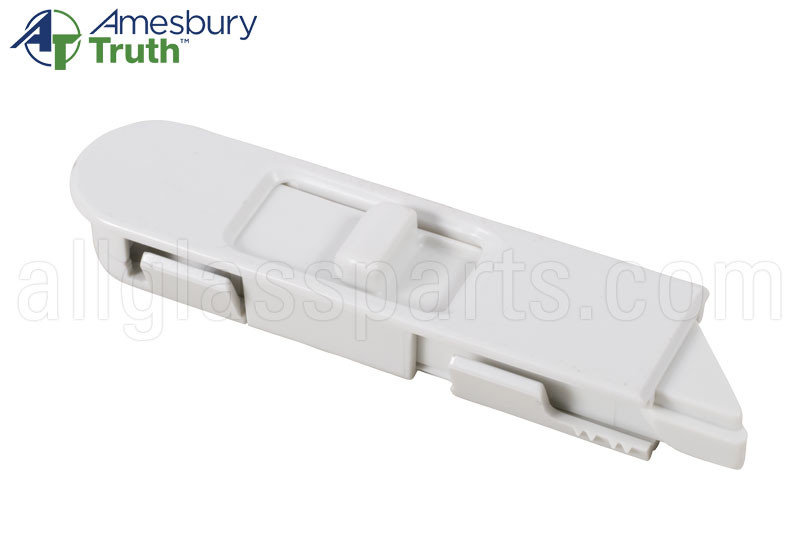 Truth Hardware 2-5/8" Mortised Tilt Latch - Right Hand, White (Spring Loaded)